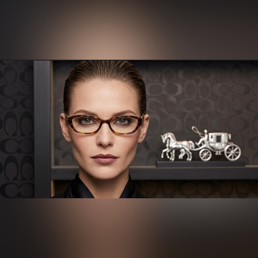 Authentic Coach designer prescription eyeglasses frames